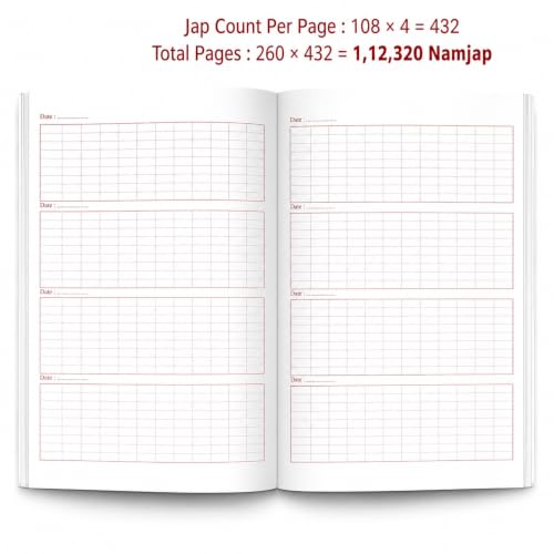 Govinda Koti Writing Book ttd 111111 Boxes| Sri Govind Koti Nama Telugu Namalu | A4 Size Big Cells|1 BOOKS FREE PEN |1 Crore to Write ?????? ???? ????
