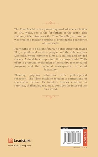 The Time Machine By H G Wells [Premium Paperback] Fiction books | Classic Literature Books & Novels | Science fiction books for teenagers | Classic books | English Novels | Story books for kids 12-15
