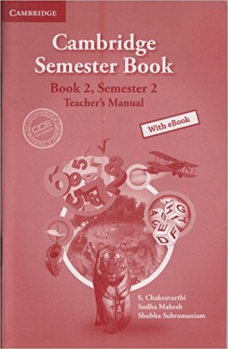Cambridge Semester Book: Book 2, Semester 2 Teachers Manual book cover