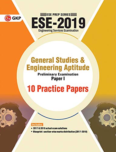 UPSC ESE 2019 PaperI General Studies & Engineering Aptitude  10 Practice Papers book cover