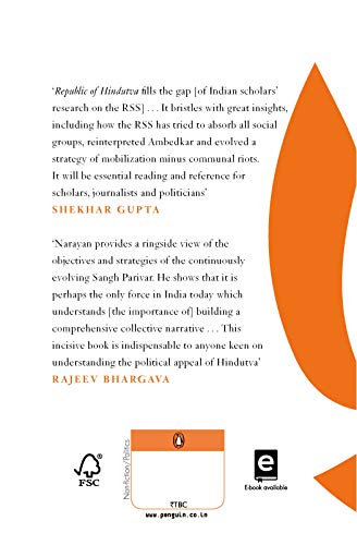 Republic of Hindutva: How the Sangh Is Reshaping Indian Democracy | Penguin Books on Indian Politics & History | Non-fiction