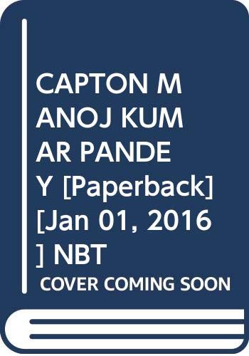 CAPTON MANOJ KUMAR PANDEY book cover