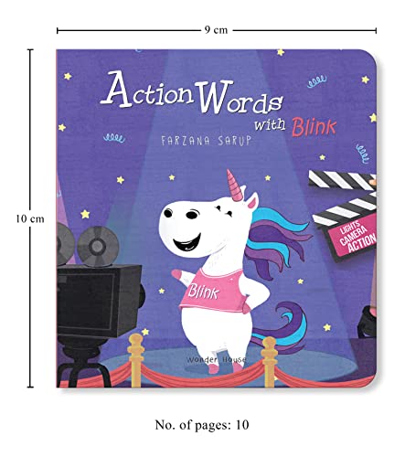 My First Words – Box Set of 4 Board Books: Naming Words, Action Words, Describing Words & Opposite Words | Brightly Illustrated Vocabulary Builder for Babies, Toddlers & Preschoolers | Early Learning Board Books | Ages 0–5 Years