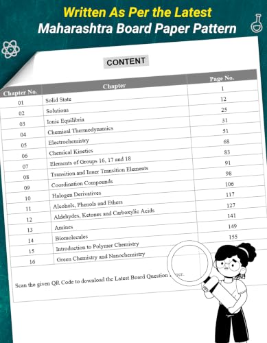 Std 12 Science Board Chapter Wise Questions with Solutions for 2027 Exam | Chemistry HSC Topic Wise Board Question Bank (2008 to 2026) Maharashtra Board (Exam Experts)