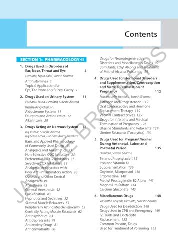 Textbook of Pharmacology, Pathology & Genetics for Nurses-II