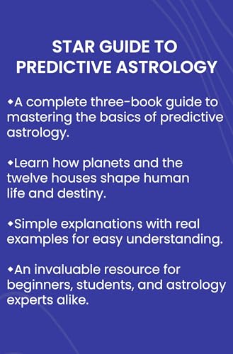 Star Guide to Predictive Astrology -Predictive Astrology Books - Books on Astrology in English - 838 Pages - Astrological Prediction in Simple Language