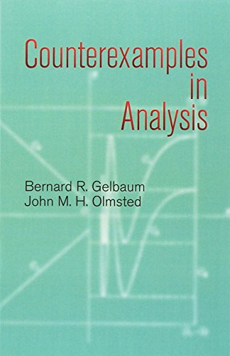 Counterexamples in Analysis (Dover Books on Mathematics) book cover