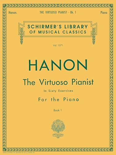 Virtuoso Pianist in 60 Exercises - Book 1