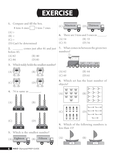 MTG Mathematics (IMO) Olympiad Prep Guide Class 1 | Detailed Theory, Exercise with Self Test For Practice | SOF Olympiad Books For Exam 2026-27 (Useful For Level-1)