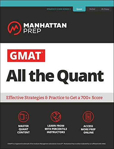Gmat All The Quant book cover