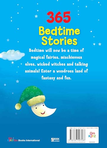 365 Bedtime Stories: Tales for Kids to End the Day with Imagination, Fun & Values | Heartwarming Fables, Adventures & Moral Lessons | Illustrated Storybook for Ages 8+