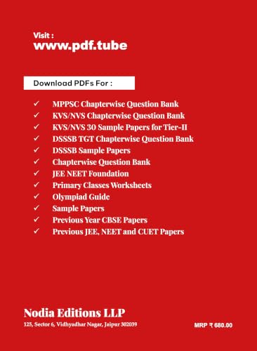 MPPSC Scientific Officer 2026 Chemistry Book 3 of 3 Chapterwise MCQ Bank | MCQs with Full Explanation | As per Latest MPPSC Syllabus