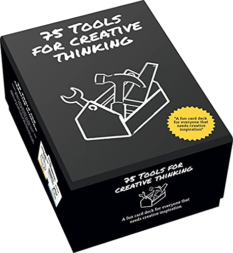 75 Tools for Creative Thinking: A Fun Card Deck for Creative Inspiration by Wimer Hazenberg (Author) book cover