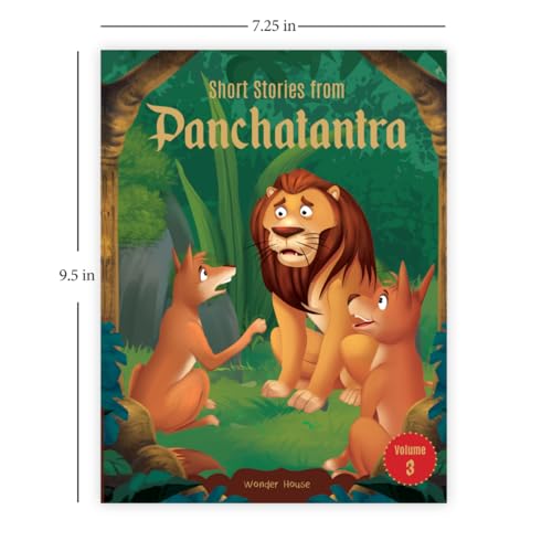 Short Stories From Panchatantra - Collection of 10 Books: Abridged Illustrated Stories For Children (With Morals)