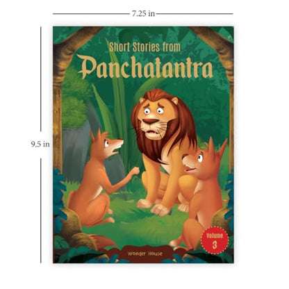 Short Stories From Panchatantra - Collection of 10 Books: Abridged Illustrated Stories For Children (With Morals)