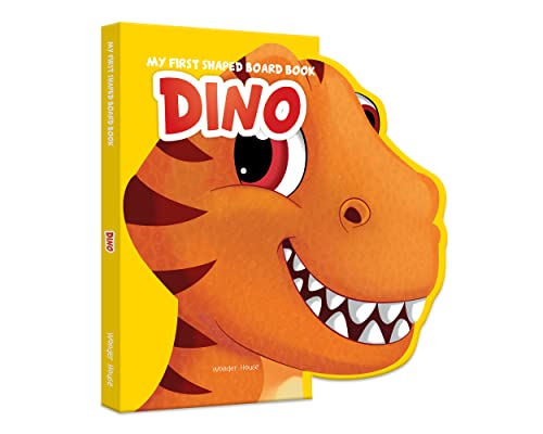 My First Shaped Board Book: Illustrated Dino - Animal Picture Book for Kids Age 2+ Board book book cover