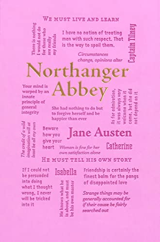 Northanger Abbey (Word Cloud Classics) book cover