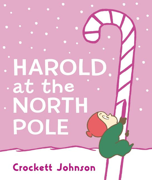 HAROLD AT THE NORTH POLE BOARD BOOK book cover