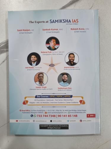 Samiksha IAS APPSC Topic-wise 42 Years AP History PYQs Book, 2nd Edition, 2000+ Topic-Wise Previous Year Questions (1984-2026)
