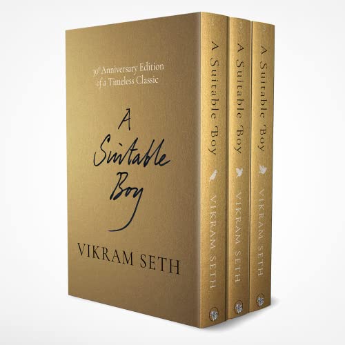 A Suitable Boy  : A Limited-Edition 3-Volume Collector’s Box Set (30th Anniversary Edition of A Time book cover