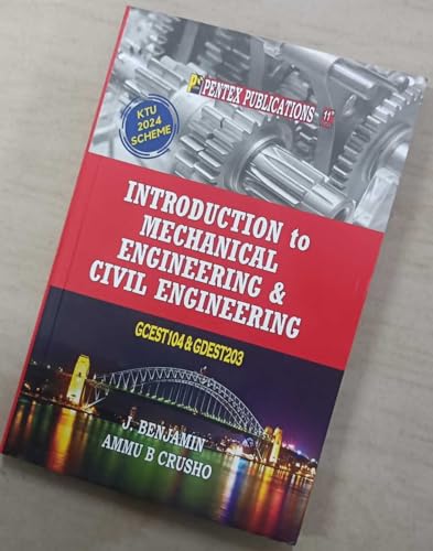 Introduction to Mechanical Engineering & Civil Engineering - KTU 2024 Scheme ( GCEST 104 & GDEST 213 ) Engineering Graphics - Latest Edition ,11th Edition, 9788195619313 - Pentex Publications