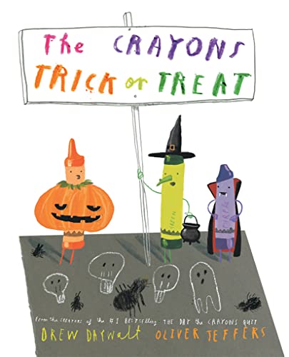 THE CRAYONS TRICK OR TREAT book cover