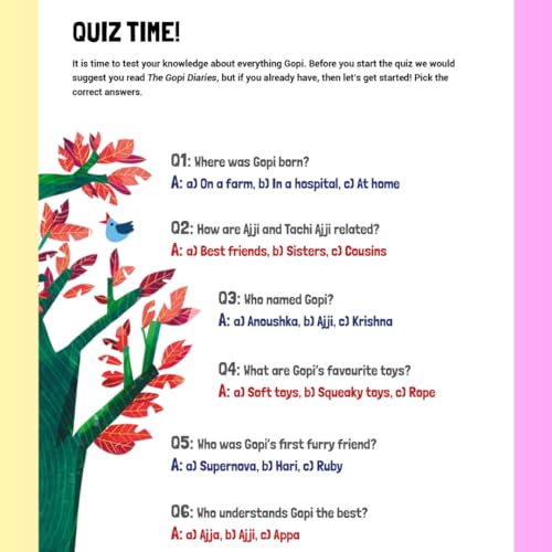 Gopi Fun Activity Book: BASED ON SUDHA MURTY'S BESTSELLING THE GOPI DIARIES