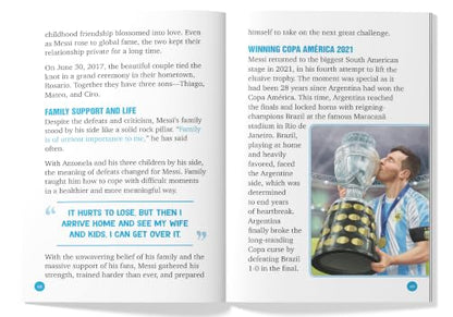 Lionel Messi: The Boy Who Became a Legend | Inspiring Journey of the Football Superstar | Leadership, Perseverance & Success | Motivational Biography ... Lessons, Fun Facts & Inspiration | Ages 7+