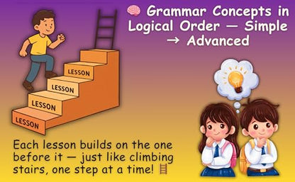 English Grammar for Primary School (CBSE, ICSE & State Boards)