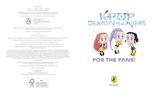 KPop Demon Hunters: For the Fans!: The Official Storybook