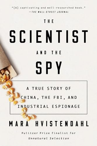Scientist And The Spy, The book cover