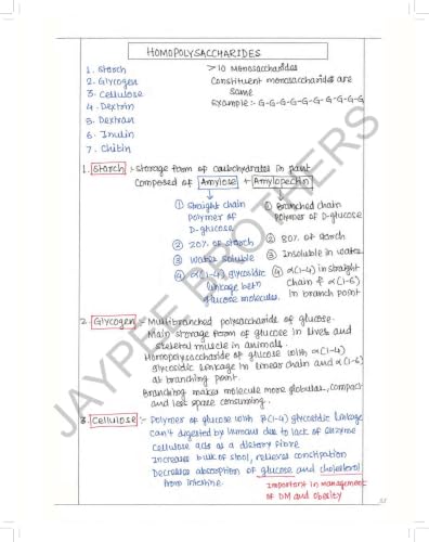 Golden Notes Biochemistry Rapid Revision Handwritten Notes, 4/E for Undergraduate Medical Students (MBBS, BDS, BAMS, BHMS, BPharm, BSc Biochemistry) & NEET PG Exam | Mnemonics & 100+ Clinical Cases