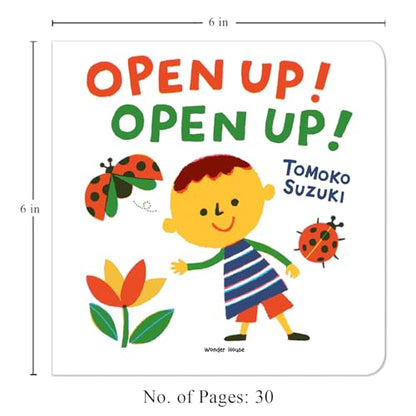 Open Up Open Up – A Fun And Interactive Board Book For Kids | Discover The Magic Of Everyday Things As They Open | Lift-The-Flap Style Visual ... For Toddlers & Preschoolers | Ages 2–5 Years