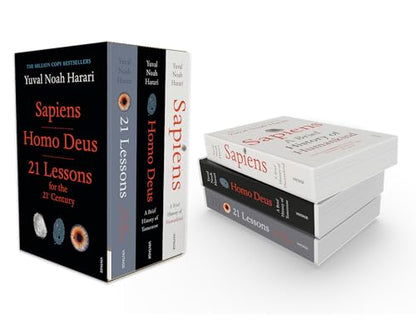 Yuval Noah Harari Box Set: Includes Sapiens, Homo Deus & 21 Lessons for the 21st Century | Bestselling Nonfiction on Human Evolution, World History, Civilization & the Future