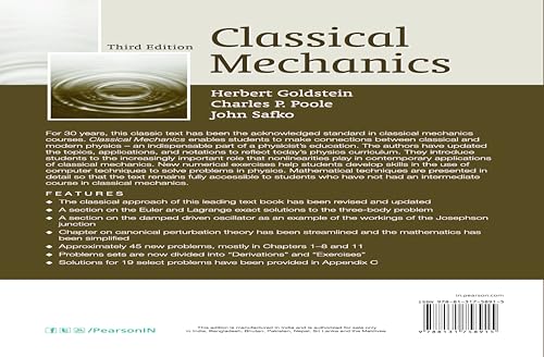 CLASSICAL MECHANICS, 3RD EDN