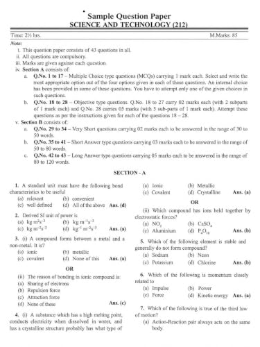 TOP NIOS Science & Technology Guide Class 10 (T-212)