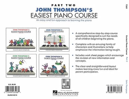 John Thompson's Easiest Piano Course 2