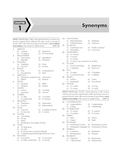 Disha 18 Previous Year CDS & CDS OTA English Topic-wise Solved Papers Phase I & II (2007 - 2024) 5th Edition | Combined Defence Services PYQs | 4320+ MCQs | Detailed Solutions for English
