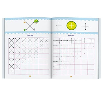 Lines and Curves - Pattern Writing - Writing Practice Book for Kids - 2 to 5 Years Old Kids - Learn and Practice - Tracing Book for Toddlers, Nursery, Pre School Children