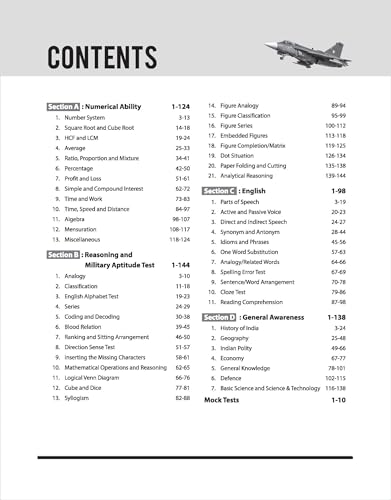 Arihant AFCAT 2026 | Study Notes | Complete Theory, 2500+ Prctice MCQs | AFCAT Solve Papers (2025–2020) & 2 Mock Tests | For Flying, Technical & Non-Technical Branches | English Medium