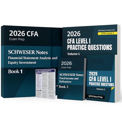 2026 CFA Level 1 study material with 4 Syllabus Guides, 2 Question Banks | cfa level 1 books 2026 - Full syllabus with Question bank