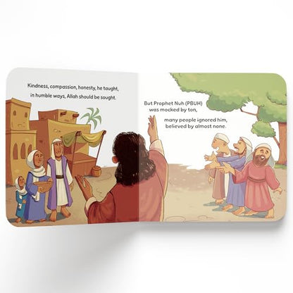 First Quran Stories: Prophet Nuh (PBUH) and the Ark: An Illustrated Story Book for Kids About Prophet | Inspirational Islamic Story | Teaches About Faith, Patience & Obedience to Allah | Ages 5+ [Select Learning]