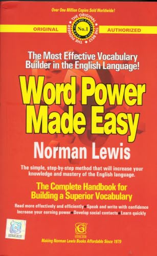 WORD POWER MADE EASY - Norman Lewis - The Complete Handbook for Building a Superior Vocabulary [ORIGINAL RED BOOK WITH HOLOGRAM & AUTHORISED] - 2026 Reprinted for 2027 Exams