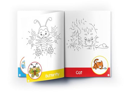 Dot To Dot | First Fun Activity Book For Kids | Beginner Connect-The-Dots Puzzles | Ages 4–7 | 2+ Hours Of Creative Play