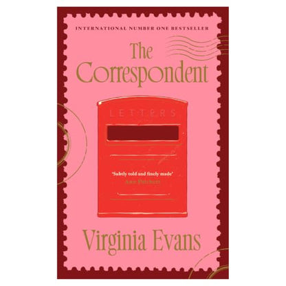 The Correspondent | Exclusive Deluxe Hardcover Collector's Edition with Stenciled Edges | Heartfelt Epistolary Literary Fiction Told Through Letters