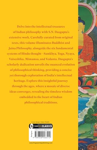 A History Of Indian Philosophy Vol. I - An Introduction To The Eight Major Philosophies Of Ancient India - 1 (Popular Classics)