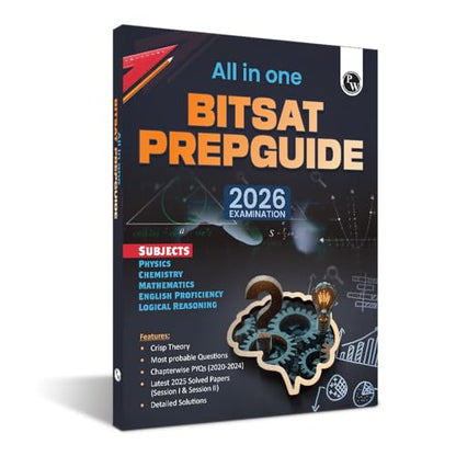 PW BITSAT Book 2026 – All In One BITSAT Prep Guide | PCM + English Proficiency & Logical Reasoning | Crisp Theory | Chapterwise PYQs | Most Probable MCQs & Question Bank [Paperback]