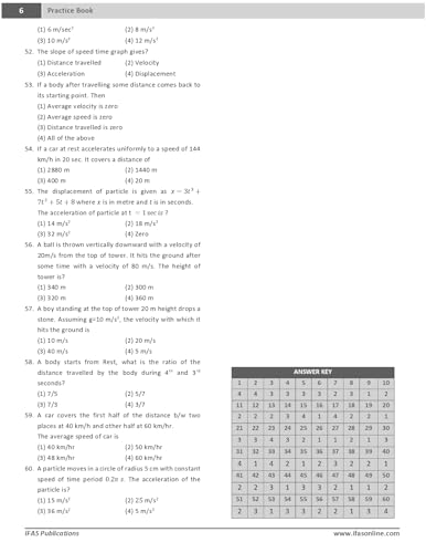 IIT JAM Biotechnology Books - Bioscience Practice Question Bank (PCM) | 3000+ Topic Wise Sorted Previous Year Questions | Useful For IIT JAM, GAT B, TIFR, CUET PG & MSc Entrance Exam | IFAS