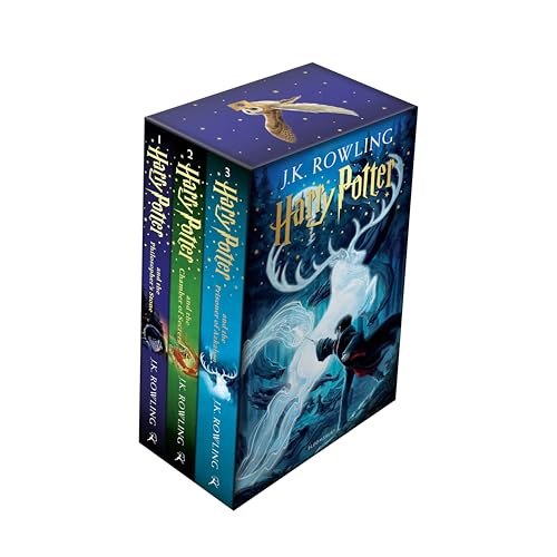 HARRY POTTER BOX SETS OF 3 TITLES book cover