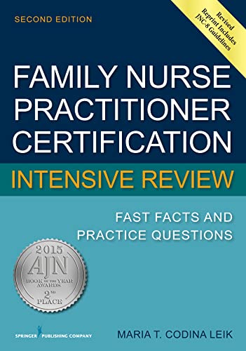Family Nurse Practitioner Certification Intensive Review: Fast Facts and Practice Questions book cover